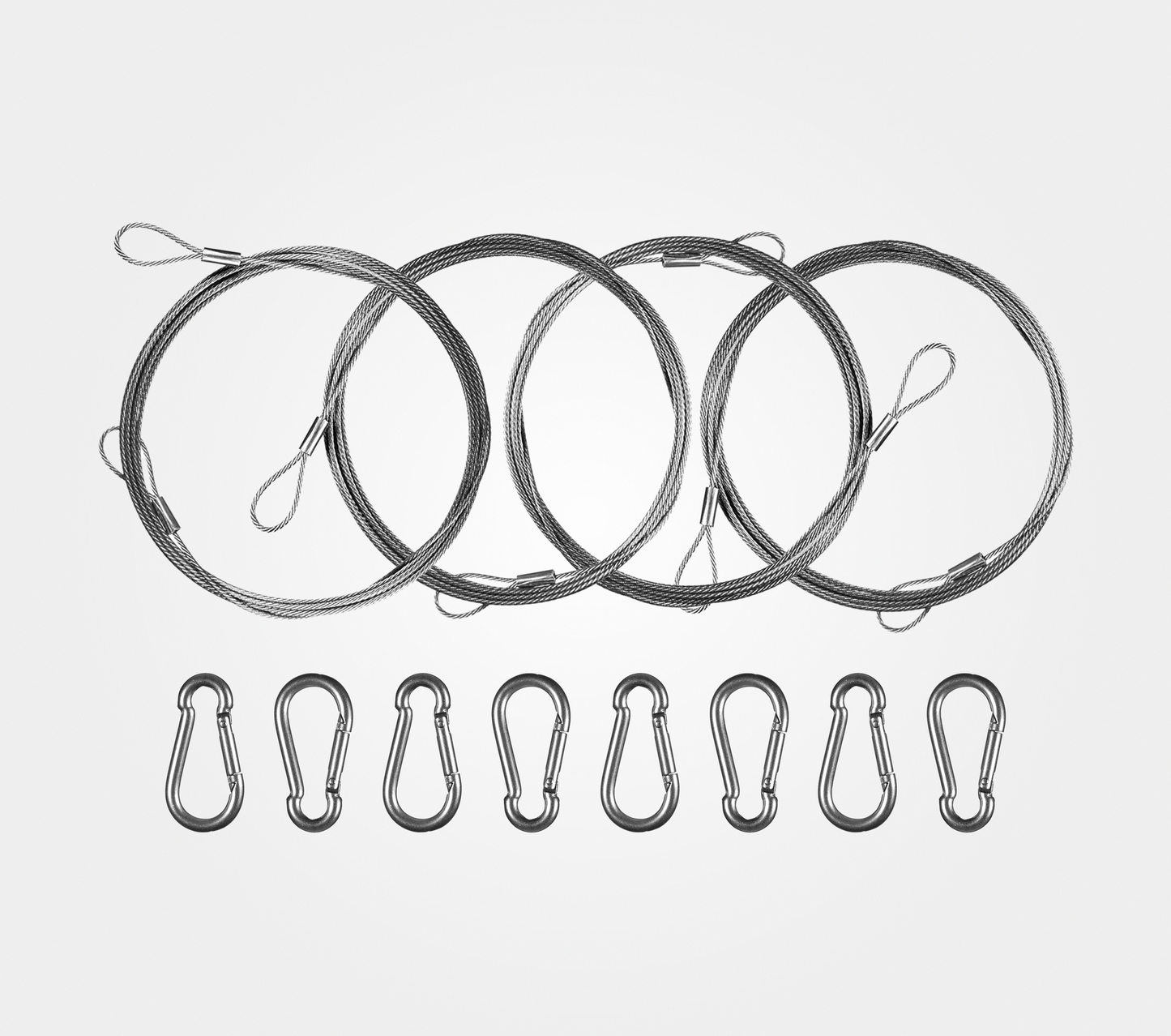 Bracketless Kit without Stakes - DIY Clips and Wire - useful for lots of tall props