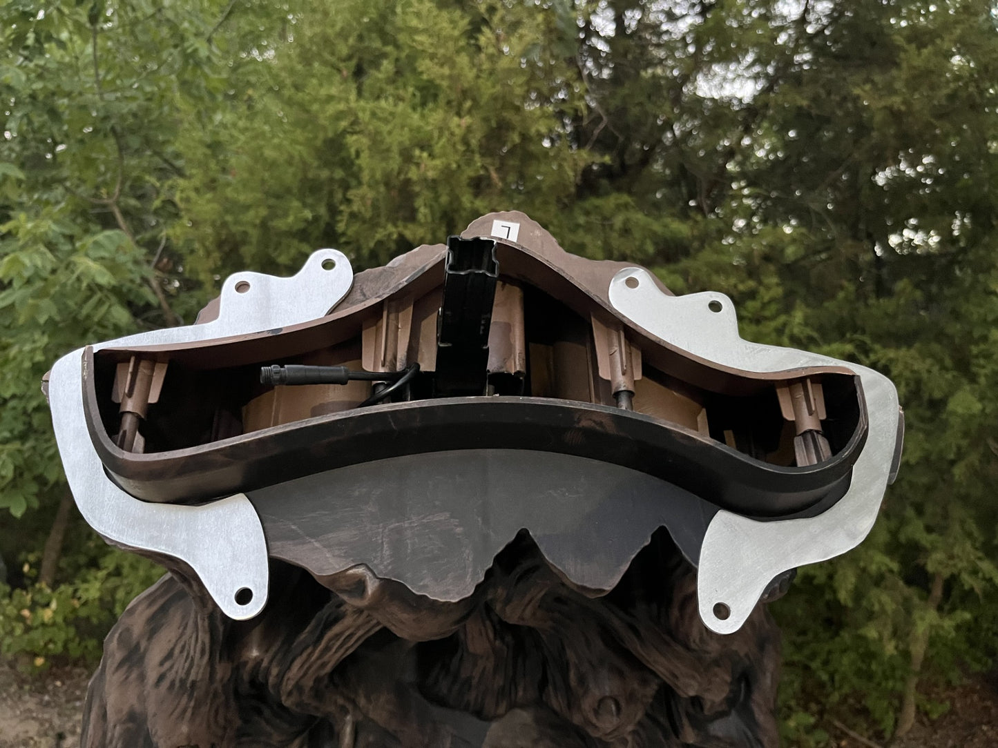 INFERNO Kit WITH STRAIGHT STAKES - Brackets, Clips, Wire, and Heavy-Duty Straight Stakes - fit Deadwood and Pumpkinhead